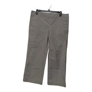Gray Straight-Leg Dress Pants by Gap